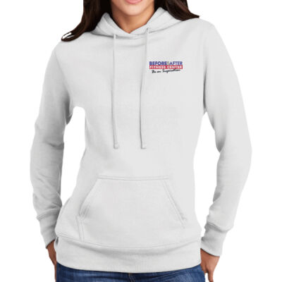 Before&After Fitness - Ladies Core Fleece Pullover Hooded Sweatshirt Thumbnail