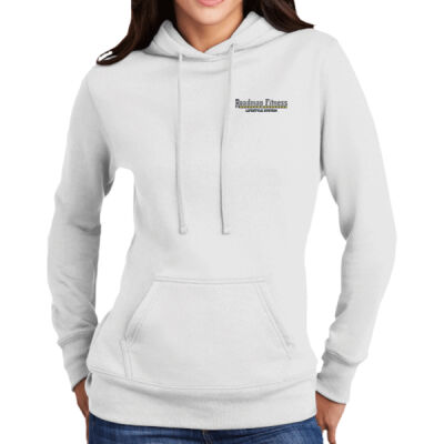 Roadmap Fitness Embroidered - Ladies Core Fleece Pullover Hooded Sweatshirt Thumbnail